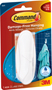 Command 17083B Designer Hook, 3/4 in Opening, 5 lb, 1-Hook, Plastic, White