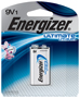 Energizer L522BP Battery; 9 V Battery; 750 mAh; 9 V Battery; Lithium;
