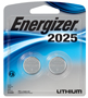 Energizer 2025BP-2 Coin Cell Battery; 3 V Battery; 170 mAh; CR2025 Battery;