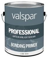 Valspar 045.0011289.007 Bonding Primer, White, 1 gal, Pail