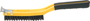 ALLWAY TOOLS SB319 Wire Brush; Carbon Steel Bristle; 14 in OAL