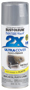 RUST-OLEUM PAINTER'S Touch 249128 Enamel Spray Paint, Satin, Aluminum, 12