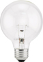 Sylvania 15871 Decorative Incandescent Lamp, 40 W, G25 Lamp, Medium