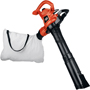 Black+Decker BV3600 Blower/Vacuum/Mulcher, 12 A, 180/230 mph Air, Black