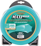 ARNOLD Maxi Edge WLM-180 Trimmer Line; 0.08 in Dia; 280 ft L; Polymer; Green