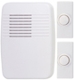 Heath Zenith SL-7367-02 Wireless Doorbell Kit, Ding, Ding-Dong, Westminster