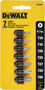 DeWALT TORX DW2067 Single-Ended Star Bit Set, Steel, 7-Piece