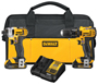 DeWALT DCK280C2 Compact Drill Driver Combination Kit; Battery Included; 20