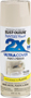 RUST-OLEUM PAINTER'S Touch 249125 Gloss Spray Paint, Gloss, Almond, 12 oz,