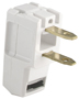 Eaton Wiring Devices BP2600-6W-L Electrical Plug; 2-Pole; 15 A; 125 V; NEMA: