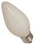Sylvania 13984 Decorative Incandescent Lamp, 40 W, F15 Lamp, Medium E26