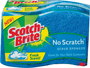 Scotch-Brite MP-3 Scrub Sponge; 4.4 in L; 2.6 in W; 0.8 in Thick; Cellulose;