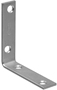 National Hardware 115BC Series N266-338 Corner Brace, 2-1/2 in L, 5/8 in W,