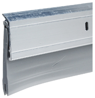 Frost King A62/36W Door Sweep, 36 in L, 2 in W, Aluminum Flange, Vinyl