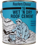 Henry Roofers Choice 16 RC016042 Roof Cement, Liquid, Paste, Petrol, Black,