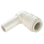 WATTS 3518-10/P-636 Tube Elbow, 1/2 in, 90 deg Angle, Plastic, Off-White,