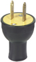 Eaton Wiring Devices 3123BK-BOX Electrical Plug; 2-Pole; 15 A; 125 V; NEMA: