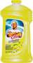 MR CLEAN 77131 Antibacterial Cleaner, 45 oz Bottle, Liquid, Summer Citrus,