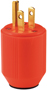 Eaton Wiring Devices BP3867-4RN Electrical Plug; 2-Pole; 15 A; 125 V; NEMA: