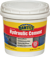 DAMTITE 07031 Hydraulic Cement, Powder, 2.5 lb Pail