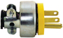 Eaton Wiring Devices WD2867 Electrical Plug; 2-Pole; 15 A; 125 V; NEMA: