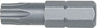 Irwin 3053026 Tamper Resistant Insert Bit, T25, Torx, 1 in OAL, High Grade