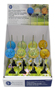 Boston Harbor Color Glass Ball Solar Stick Light