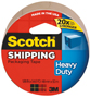 Scotch 3850T/3501T Packaging Tape; 54.6 yd L; 1.88 in W; Polypropylene