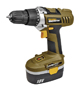 Rockwell RC2804K2 Cordless Drill/Driver, 18 V, Ni-Cd, 3/8 in Keyless Chuck,