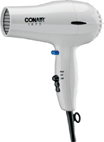 CONAIR 247 Hair Dryer, Mid-Size, Plastic, White