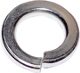MIDWEST FASTENER 03943 Split Lock Washer, #10 ID, 0.047 in Thick, Zinc, Zinc