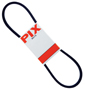 PIX X'SET A55/4L570 V-Belt, 4L, 57 in L, 1/2 in W, 5/16 in Thick, Black