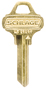 HY-KO 11010C123 Key Blank, for Schlage C123 Locks