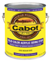 Cabot 800 Series 140.0000808.007 Solid Color Siding Stain, Natural Flat,