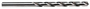 IRWIN 81126 Jobber Drill Bit, 0.147 in Dia, 3 in OAL, Spiral Flute, 4-Flute,