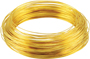 HILLMAN 50154 Utility Wire, 75 ft L, 28 Gauge, Brass