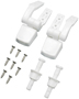 Plumb Pak PP835-34 Seat Hinge, Universal, Plastic, White