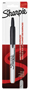 Sharpie 32721 Retractable Permanent Marker; Fine Lead/Tip; Black Lead/Tip