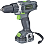 Genesis GLCD122P Drill/Driver, 12 V Battery, Lithium-Ion Battery, 3/8 in