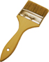 WOOSTER F5117-4 Paint Brush, 4 in W, 1-11/16 in L Bristle, China Bristle,