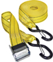 KEEPER 05707 Tie-Down; 2 in W; 8 ft L; Yellow; 800 lb; S-Hook End Fitting