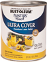 RUST-OLEUM PAINTER'S Touch 1945502 Brush-On Paint; Gloss; Sun Yellow; 1 qt
