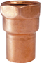 EPC 103 Series 30160 Pipe Adapter, 1 in, Sweat x FNPT, Copper