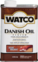 WATCO 65851 Danish Oil, Dark Walnut, Liquid, 1 pt, Can