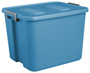 Sterilite Latch Tote, 20 gal, 24-1/4 in L x 18-5/8 in W x 17-5/8 in H,