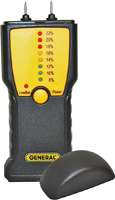 GENERAL MM1E Moisture Meter, 7 to 15% WME Low, 16 to 35% WME High, 0.1 %