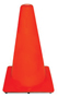 3M 90128-00001 Safety Cones, PVC, 18 In Hght, Non-Reflective