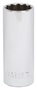 Vulcan MT6528608 Drive Socket, 7/8 in Socket, 1/2 in Drive, 12-Point, Chrome