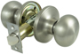 ProSource TFX230V-PS Knobset, Knob Handle, Metal, Satin Nickel, 2-3/8 to