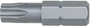 IRWIN 3053021 Insert Bit; T8 Drive; Torx Drive; 1/4 in Shank; Hex Shank; 1